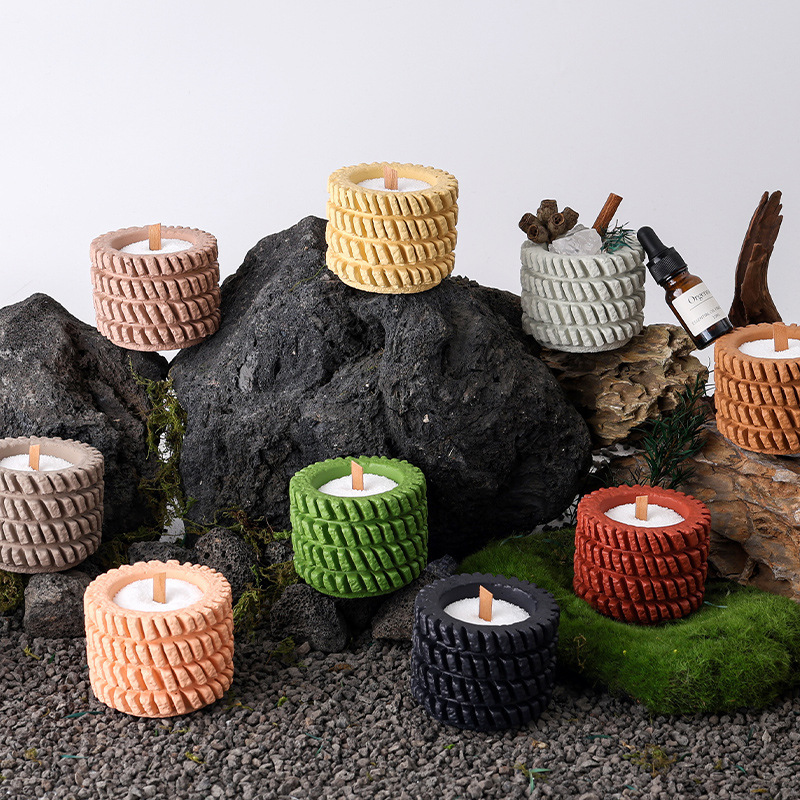 Candle Making Supplies Jars - ยุโรปเหนือเทียนทําขวดขวดเปล่าเชิงเทียนอุปกรณ์อเนกประสงค์ขนาดเล็กแจกันกระป๋องพืชกระถางต้นไม้ตกแต่ง