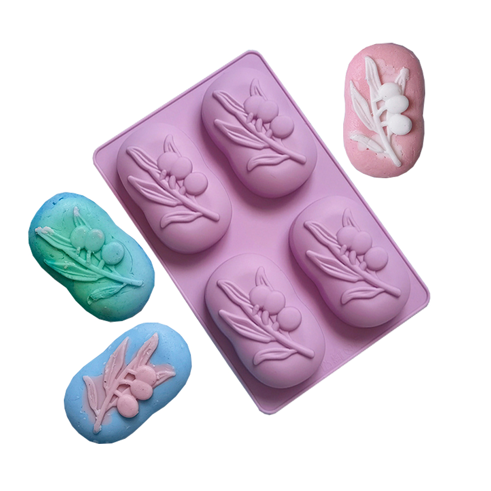 4 ฟันผุรูปไข่ Olive Tree ซิลิโ - Candle Supplies Store บทวิจารณ์และราคา