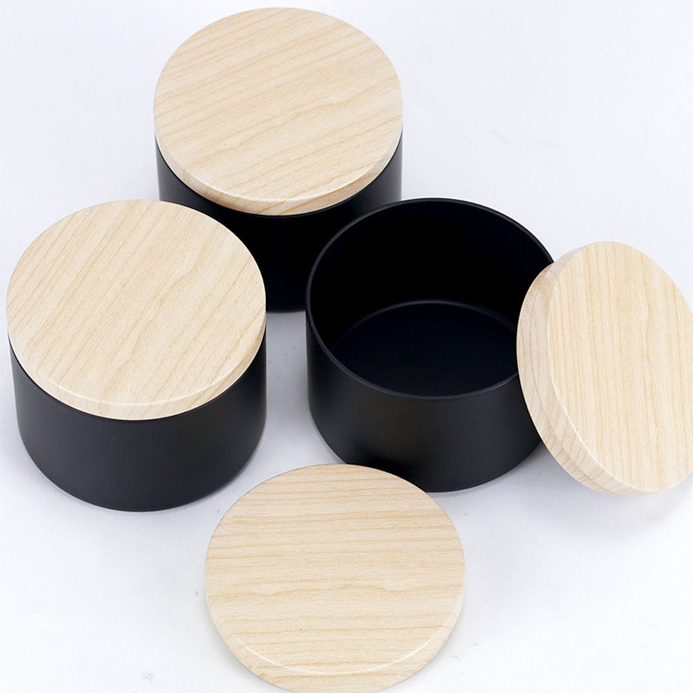 24 ชิ้น 4 ออนซ์สีดําเทียน, รอบ - Candle Making Supplies Jars บทวิจารณ์และราคา