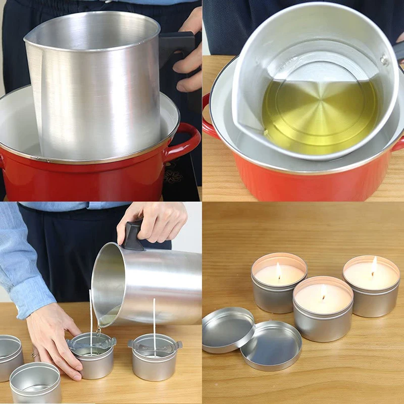ชุดอุปกรณ์ทำเทียน DIY เครื่องม - Candle Making Supplies Jars บทวิจารณ์และราคา