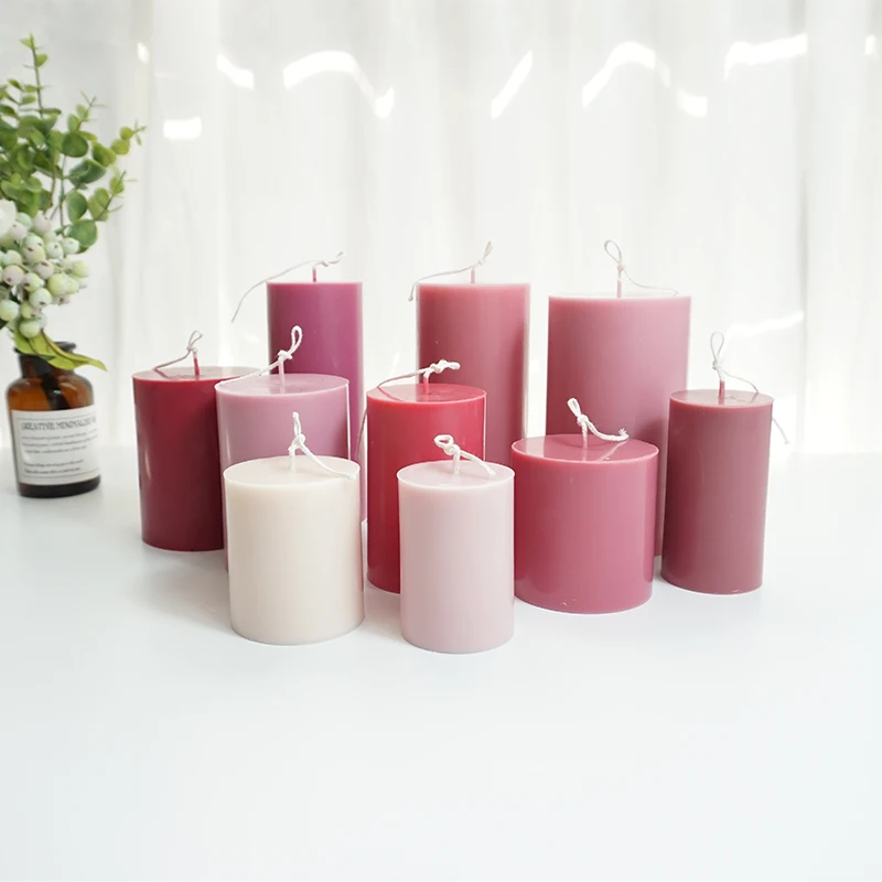 FLAT TOP ขนาดใหญ่ทรงกระบอกเทีย - Candle Making Supplies Jars บทวิจารณ์และราคา