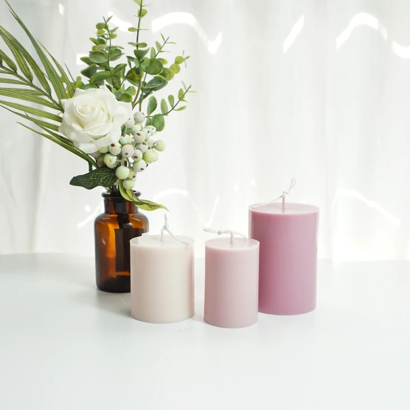 FLAT TOP ขนาดใหญ่ทรงกระบอกเทีย - Candle Making Supplies Jars บทวิจารณ์และราคา