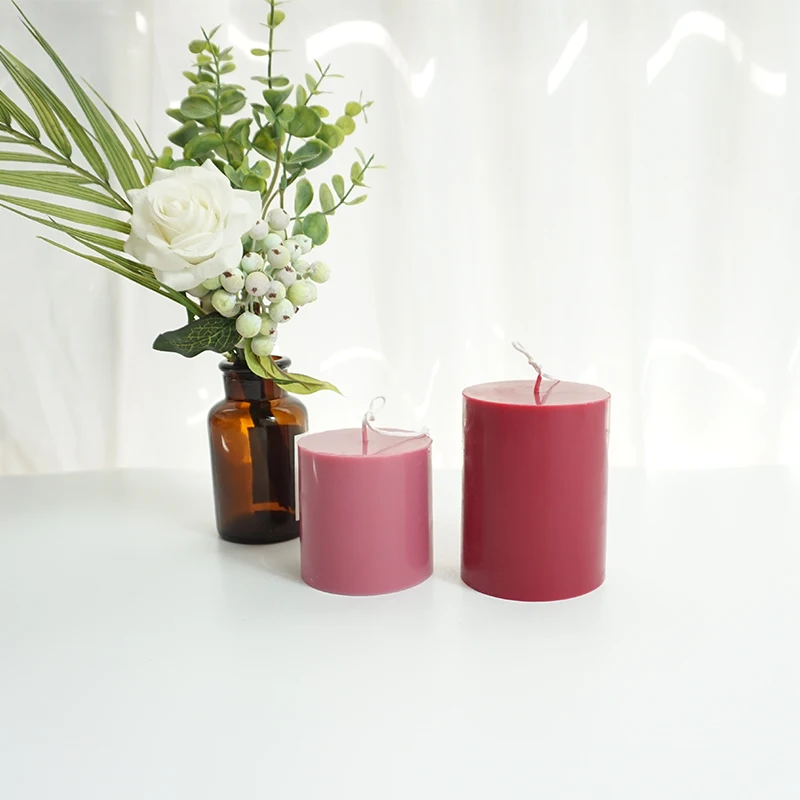 FLAT TOP ขนาดใหญ่ทรงกระบอกเทีย - Candle Making Supplies Jars บทวิจารณ์และราคา
