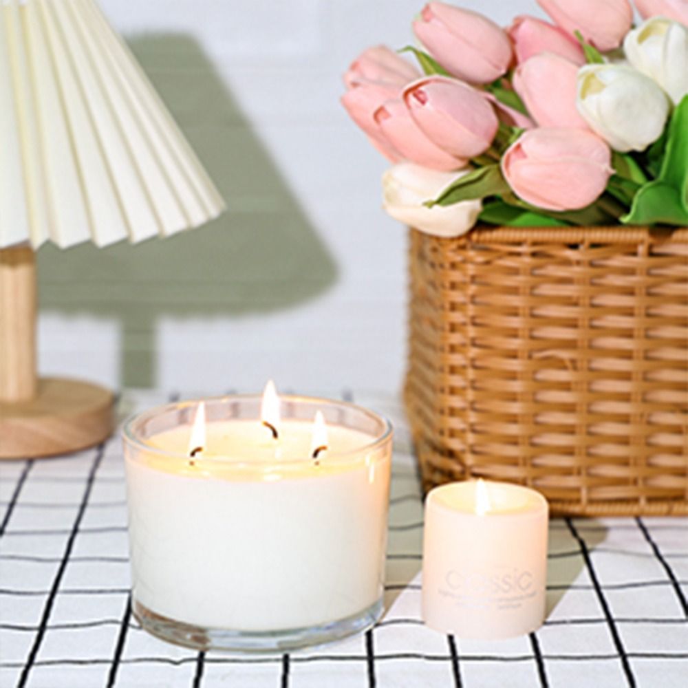 ขวดแก้วใสสำหรับเทียนหอม ขนาดเล - Candle Making Supplies Jars บทวิจารณ์และราคา