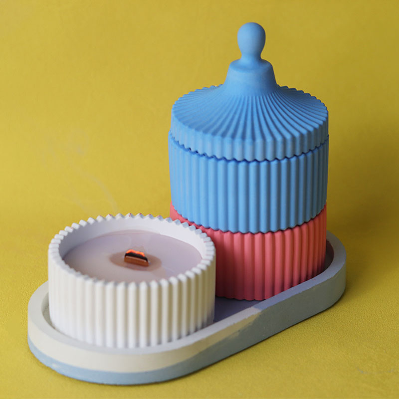 คอนกรีตเทียน Jar แม่พิมพ์ซิลิโ - Candle Making Supplies Jars บทวิจารณ์และราคา