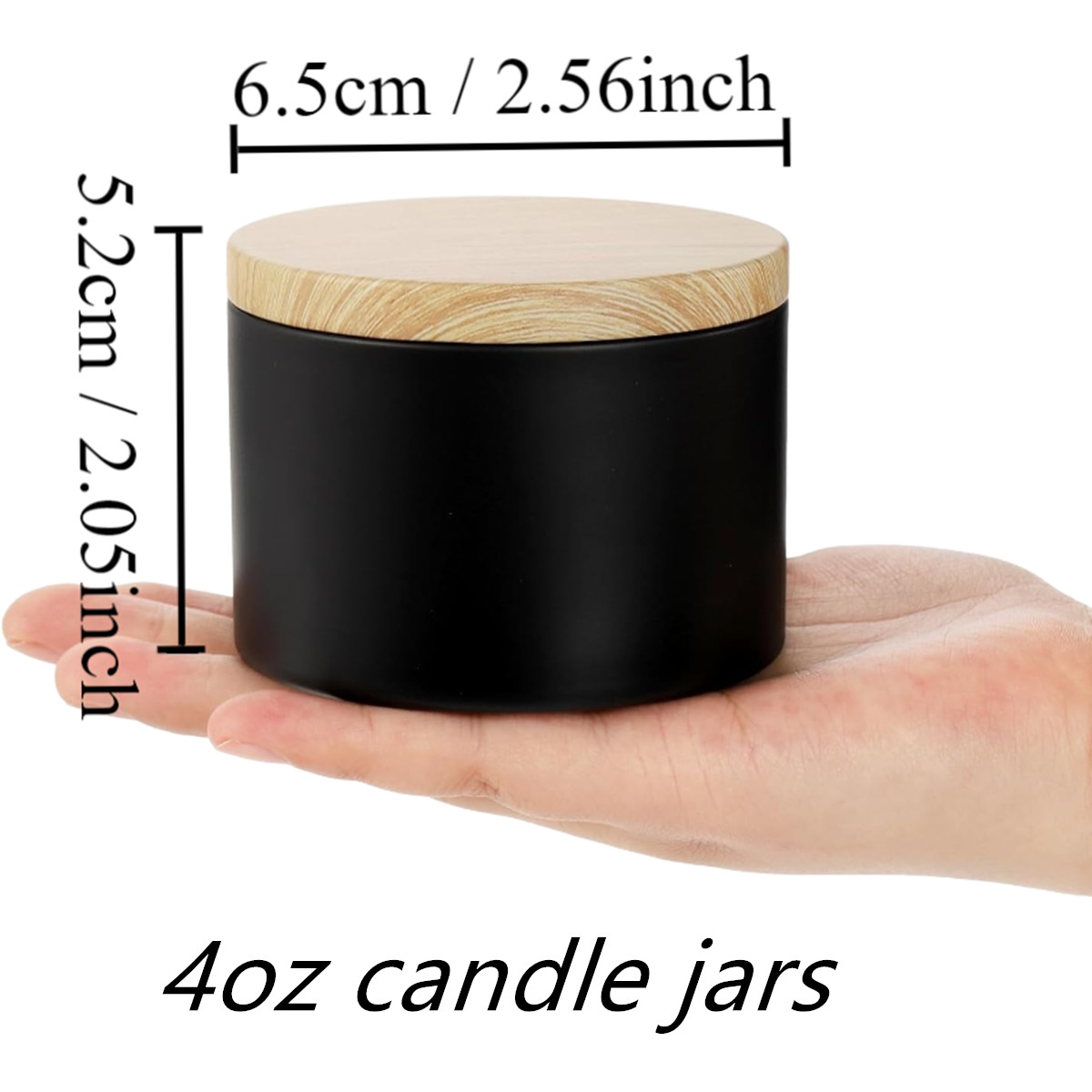 12 ชิ้น 4 ออนซ์เทียนกระป๋องพร้ - Candle Making Supplies Jars บทวิจารณ์และราคา