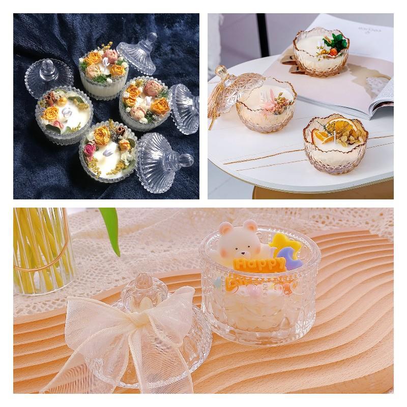 แก้วฝรั่งเศส Aromatic เทียน Di - Candle Making Supplies Jars บทวิจารณ์และราคา