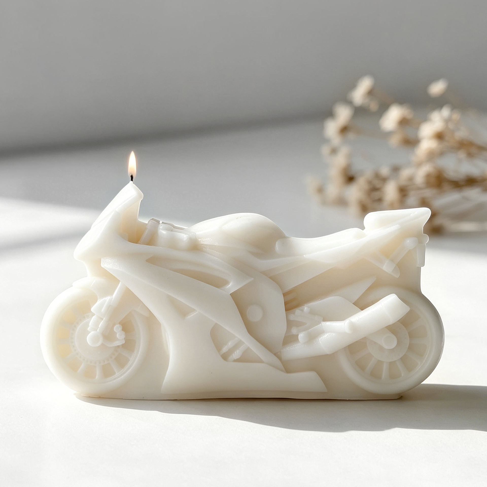 แม่พิมพ์ซิลิโคนรูปทรงมอเตอร์ไซ - Candle Supplies Store บทวิจารณ์และราคา